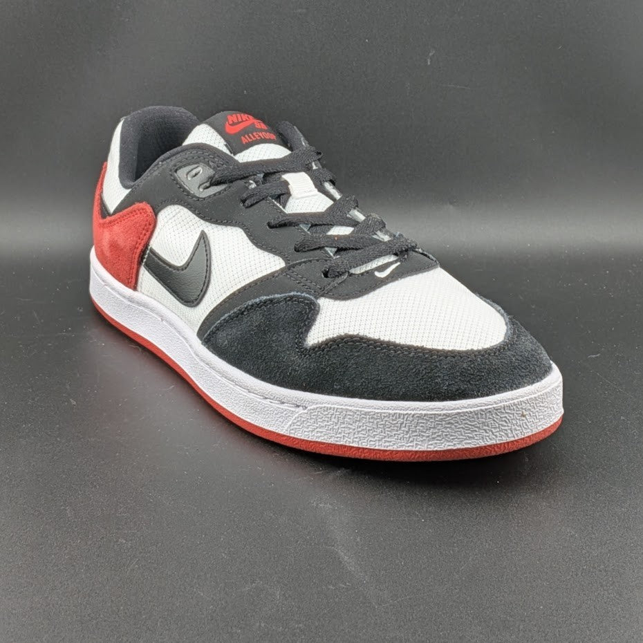 Nike SB Leather Dunk Alleyoop~Black White Red Men's Size 9 Solarsoft Sneaker Nike