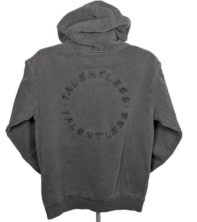 Talentless Black Men's Size Small HEAVYWEIGHT Hoodie w/ Pockets ~ New In Bag Talentless
