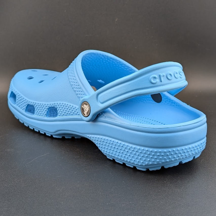 Crocs Big Kids' 6Y Classic Clogs Slip-On Elite Blue Comfort Shoes Fits Wos 7.5 Crocs