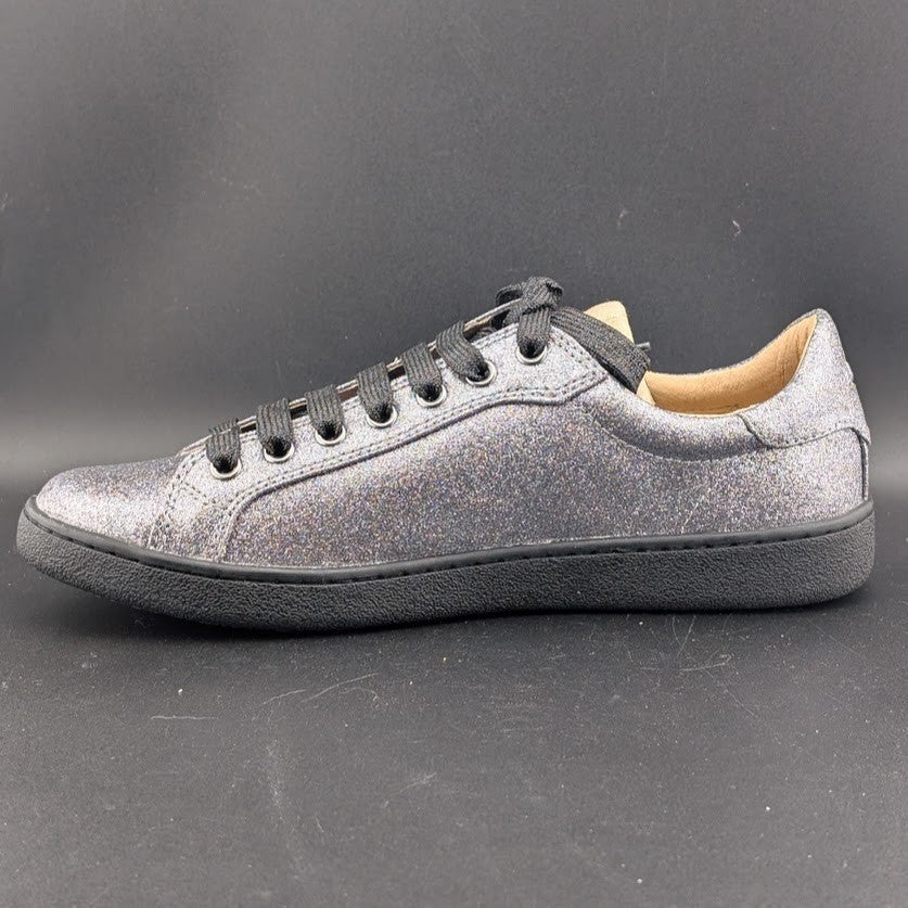 UGG Milo Glitter Sneakers Women’s Size 7 Gunmetal Gray Black Low Top UGG