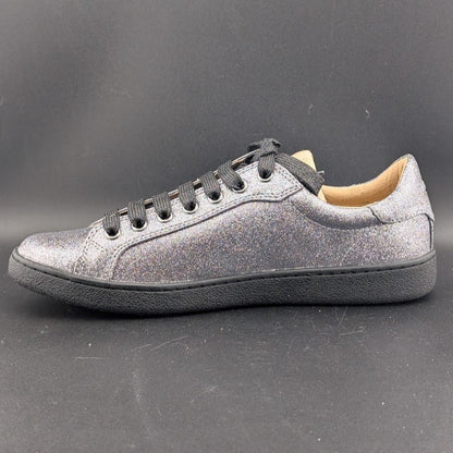 UGG Milo Glitter Sneakers Women’s Size 7 Gunmetal Gray Black Low Top UGG