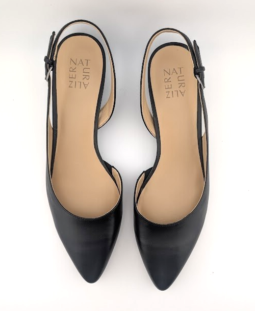 Naturalizer Womens Banks Black DOrsay Heels Shoes 11 Narrow (AA) SC2392 Naturalizer