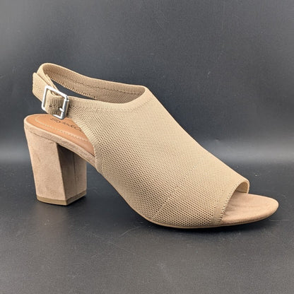 Style & Co. Women's Size 9.5 Peyton Shootie Sandals Light Taupe Style&co.