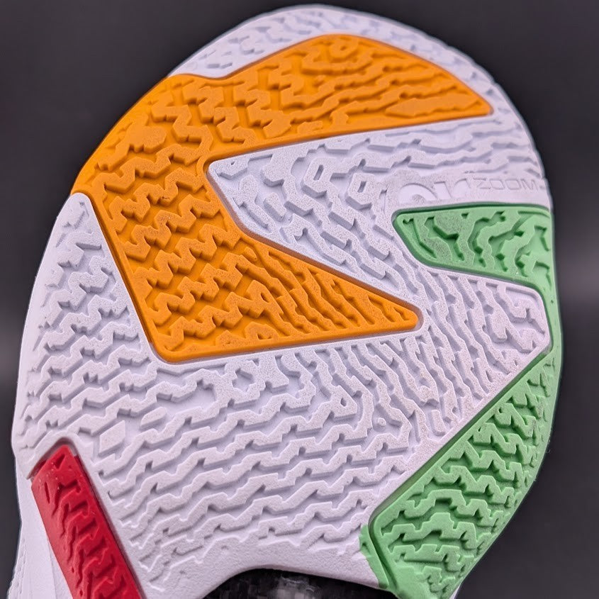 Nike Sz M10.5 Air Jordan XXXVII 37 'Hare' White White Red Basketball Shoe DD6958 Jordan