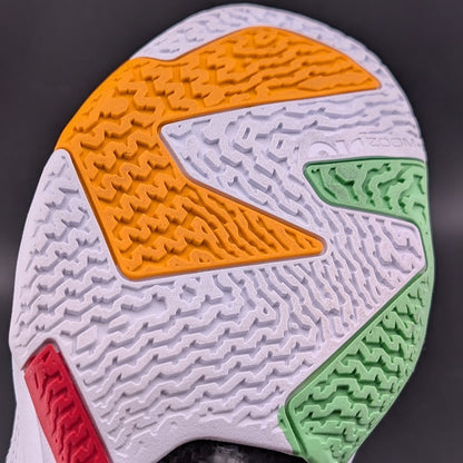 Nike Sz M10.5 Air Jordan XXXVII 37 'Hare' White White Red Basketball Shoe DD6958 Jordan