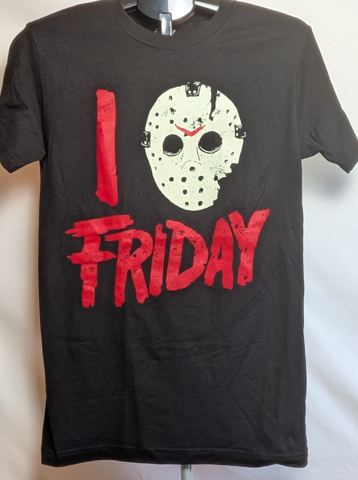 Official Universal Studios FRIDAY 13TH T-Shirt Size S Black NWT Universal Studios Hollywood