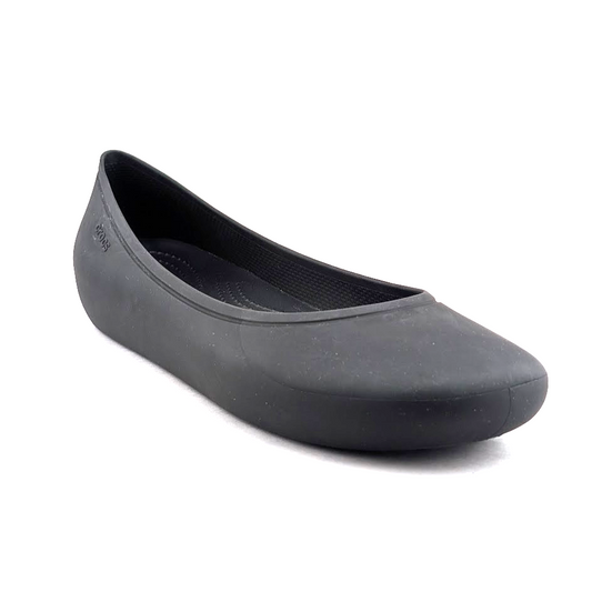 Crocs Women's Brooklyn Ballet Flats Black Sz 9 New Crocs