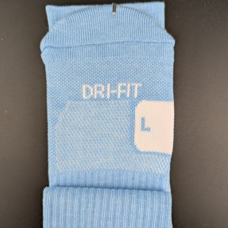 Nike Elite Quick NBA & Elite Crew Socks~Athletic Stars Tri-Color 2 Pairs Sz Lrg Nike