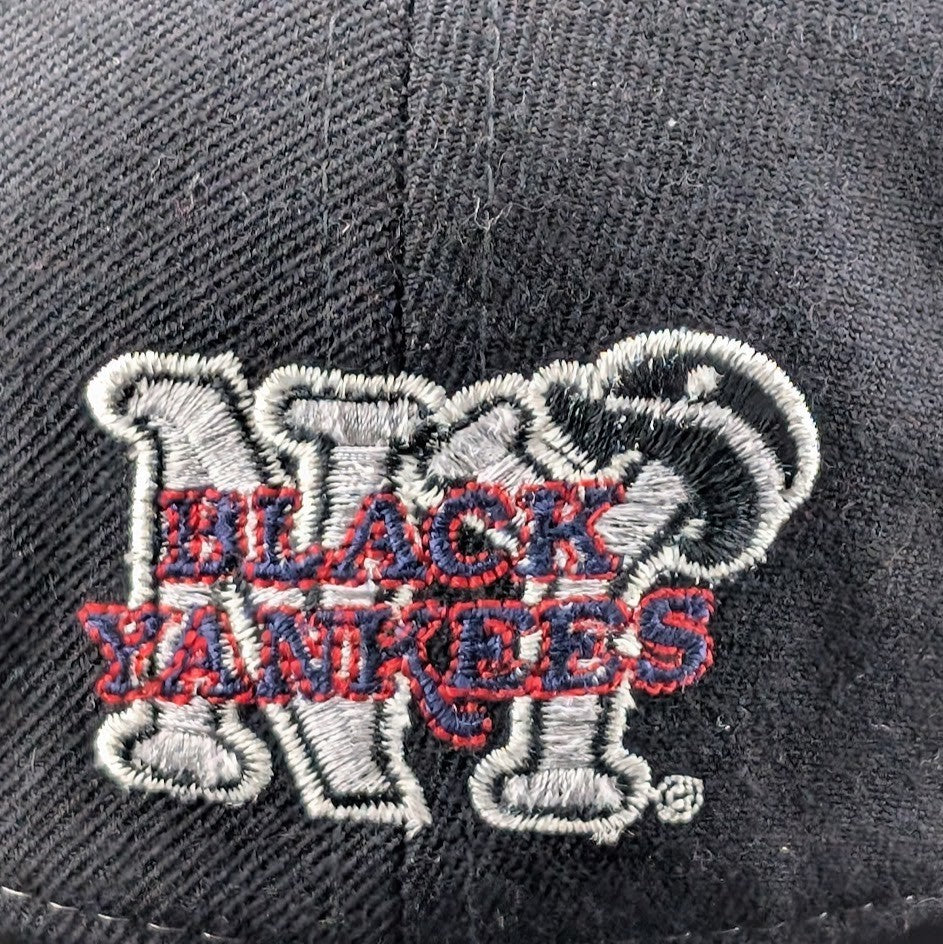 Black Yankees Negro Leagues Baseball Hat Blk/Red~Size 7 7/8~ 2XL Head J- Head