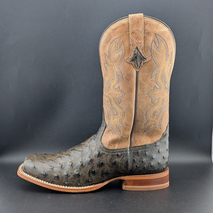 Tony Lama Tori Umber Full Quill Ostrich~Golden Brown 11" Womens Sz 10B TL5405 Tony Lama