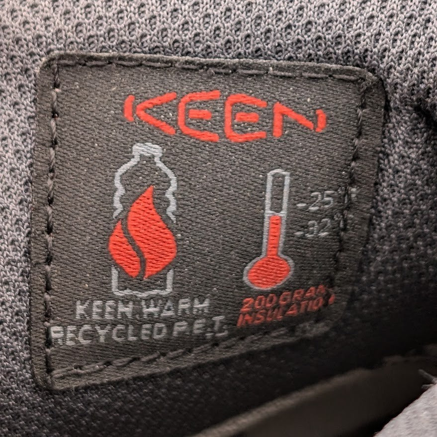 Keen Women's Size 8-Revel IV Mid Polar W Leather Hiking Boot-Grey/Slate 1023629 Keen