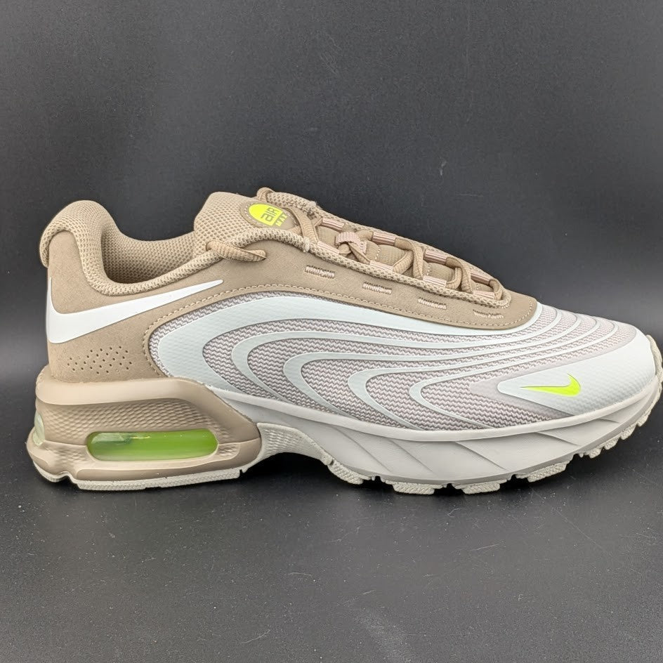 Nike Air Max Fire Shoes Sneakers Light Bone Khaki Volt Mens Sizes 8 & 8.5 IF2621 Nike