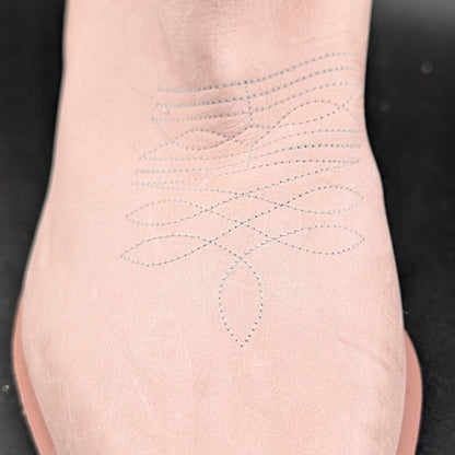 Steve Madden W8.5 West Pink Leather Pull On Pointed Toe Block Heel Western Boot Steve Madden