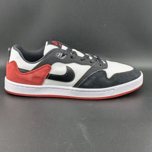 Nike SB Leather Dunk Alleyoop~Black White Red Men's Size 9 Solarsoft Sneaker Nike