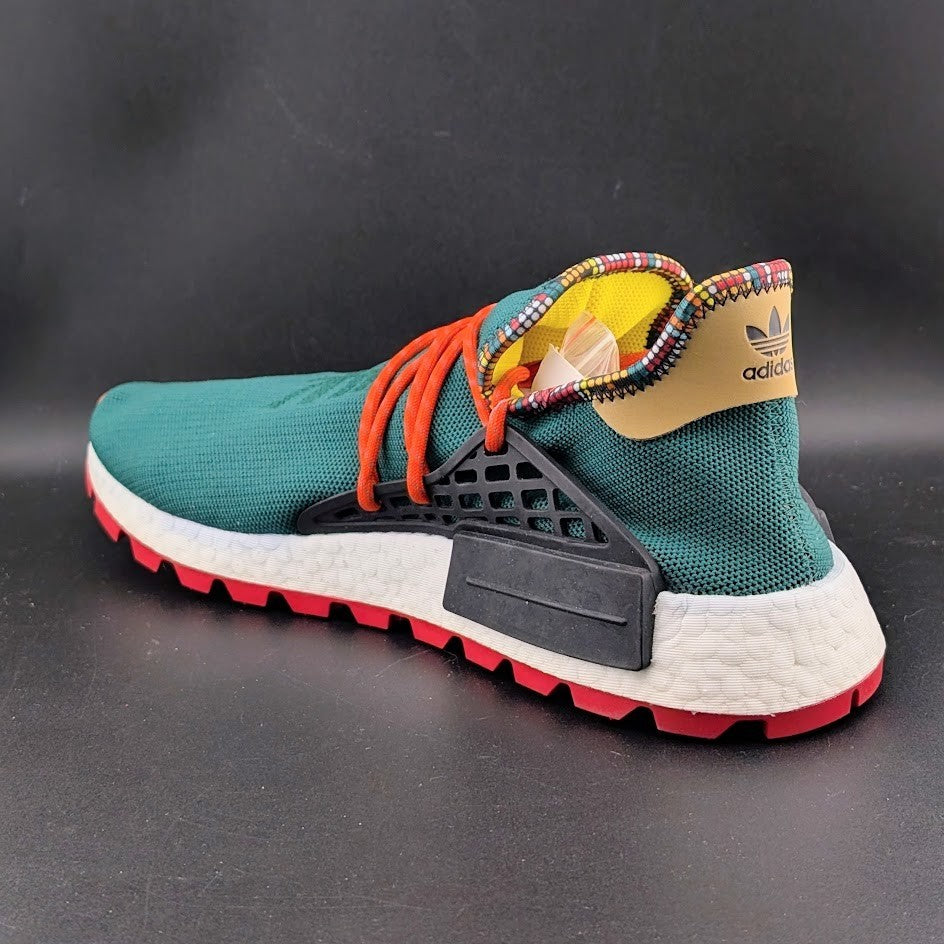 RARE** adidas x Pharrell Williams Solar HU NMD Green ~ EE7584 ~ Men's US 10.5 adidas