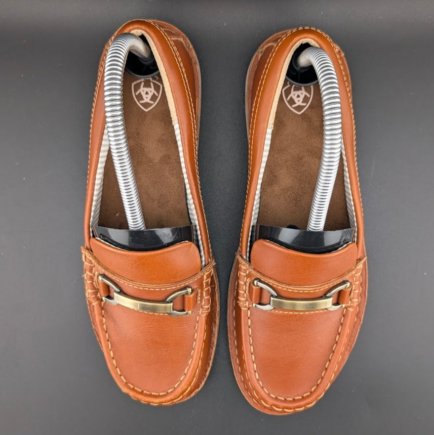 Ariat Women’s 6.5B~Ivy Cruiser Loafers~Honeycomb Leather Slip-On Shoes Ret $139 Ariat