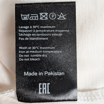 Sixth June Paris T-Shirt~White Cotton~Size XL~Heaven Calls NWT in Mfg Packaging Sixth June