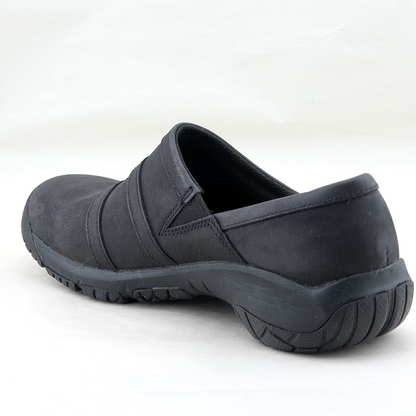 Merrell Encore Nova Black Leather Clogs Women’s 7.5  Slip-On Comfort Shoes Merrell