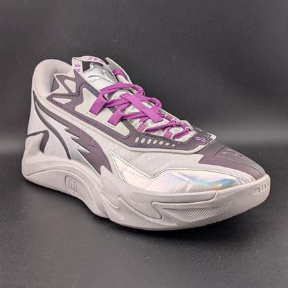 Men's Size 10 Puma Scoot Zeros II Sterling Low Basketball Shoes 311351-01 PUMA