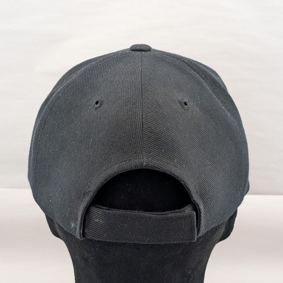 US NAVY Baseball Cap Hat Mesh One Size Fits Most Black Quality Embroidered US Navy
