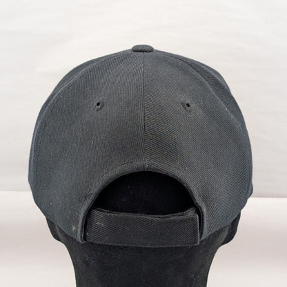 US NAVY Baseball Cap Hat Mesh One Size Fits Most Black Quality Embroidered US Navy