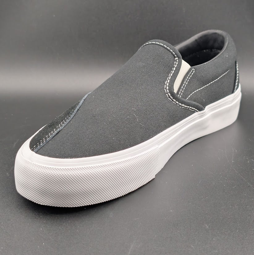 Clearweather Dodds Luxury Black Canvas & Suede Shoes Unisex (MSRP $180) NIB Clearweather