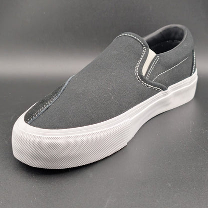 Clearweather Dodds Luxury Black Canvas & Suede Shoes Unisex (MSRP $180) NIB Clearweather