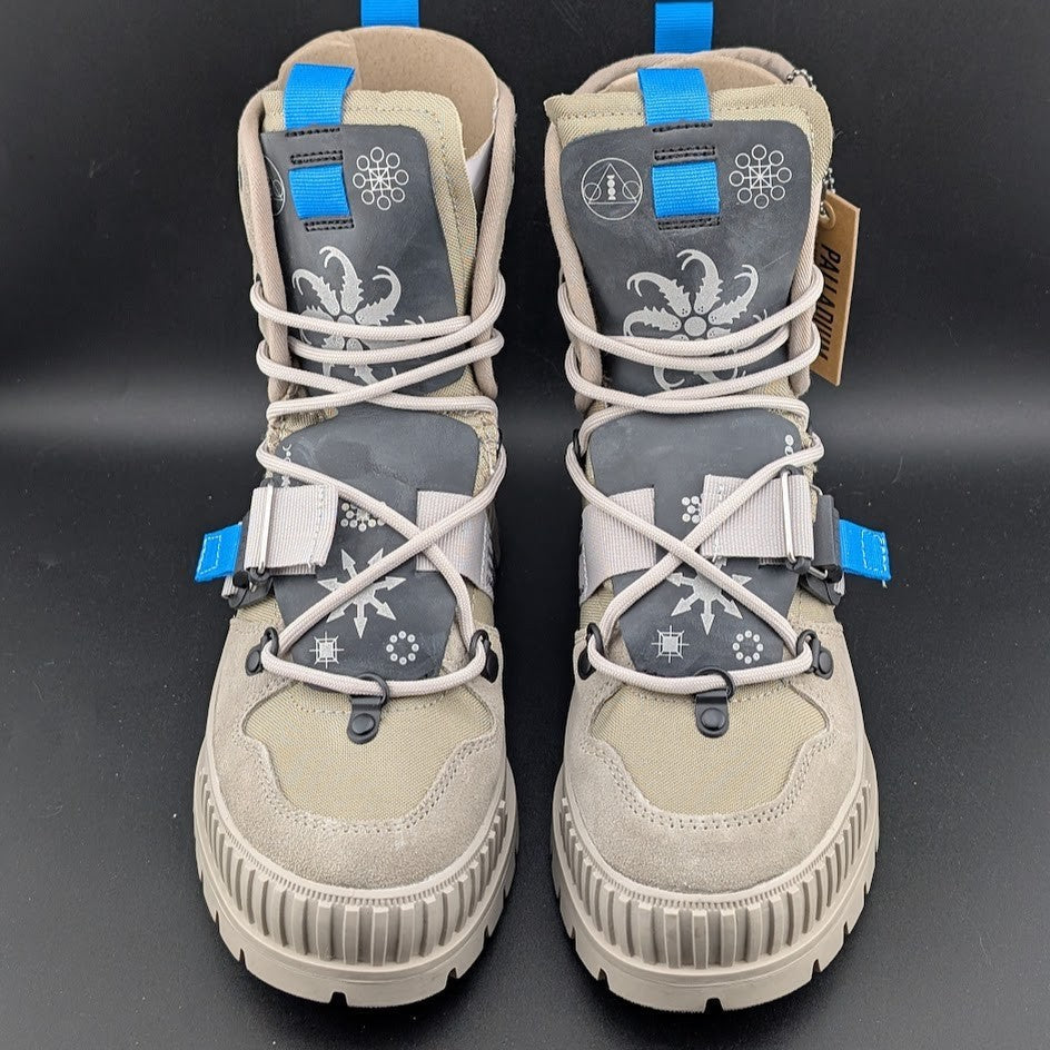 Palladium Men's Size 14 Unisex Destiny X Plshock Witch Queen Boot Dune Palladium