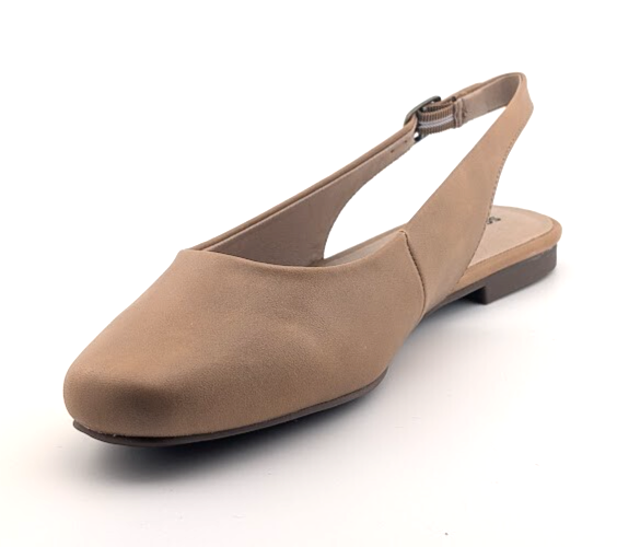 Sonoma Women's Size 8.5M Gwestyn Cognac Slingback Pointed Toe Ballet Flats Shoes Sonoma