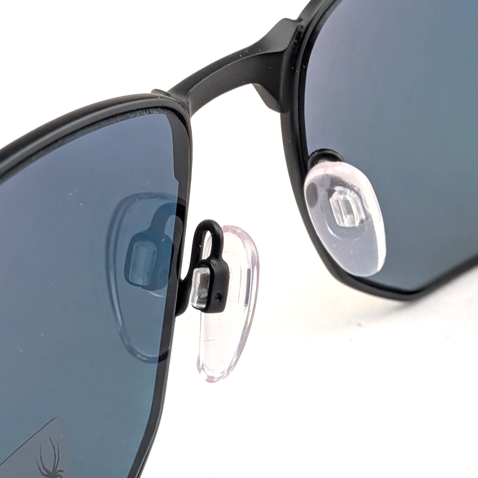 Spyder Men's Sunglasses Graphite Metal Grey Lens Full Rim Oval Frame SP6027 001 Spyder