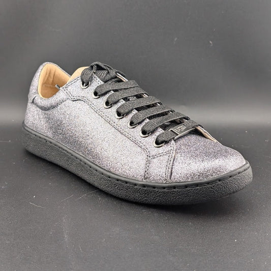 UGG Milo Glitter Sneakers Women’s Size 7 Gunmetal Gray Black Low Top UGG
