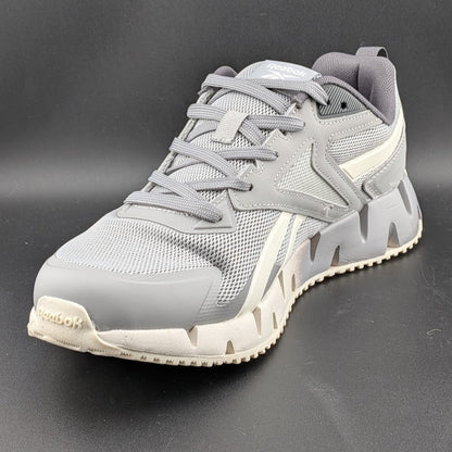 NIB Reebok Zig Vector Mens Shoes Lt Grey/Med Grey/Natural Men's Sizes 8 & 10M Reebok
