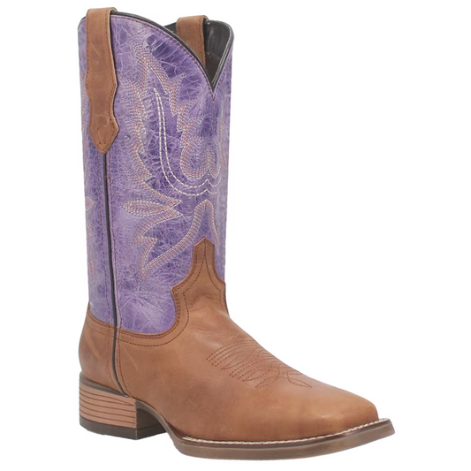 Laredo Women's Size 8 Mara Tan Square Toe Western Boots 5947 Dan Post Boots Laredo