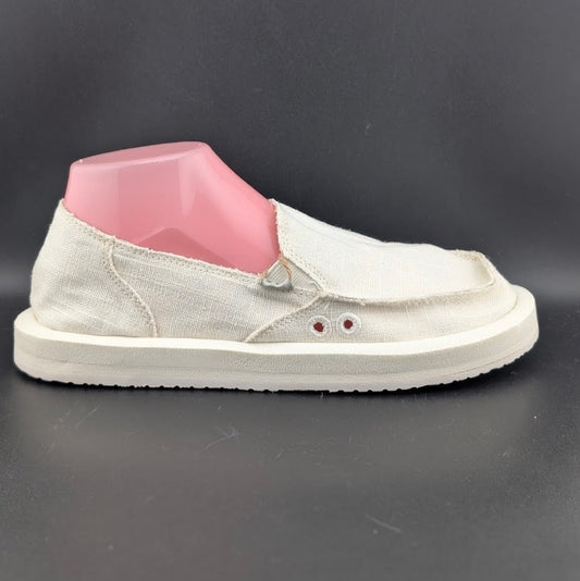 Sanuk Women's Size 9 Donna ST Soft Top Hemp Cream Shoes NEW w/ Tags Sanuk