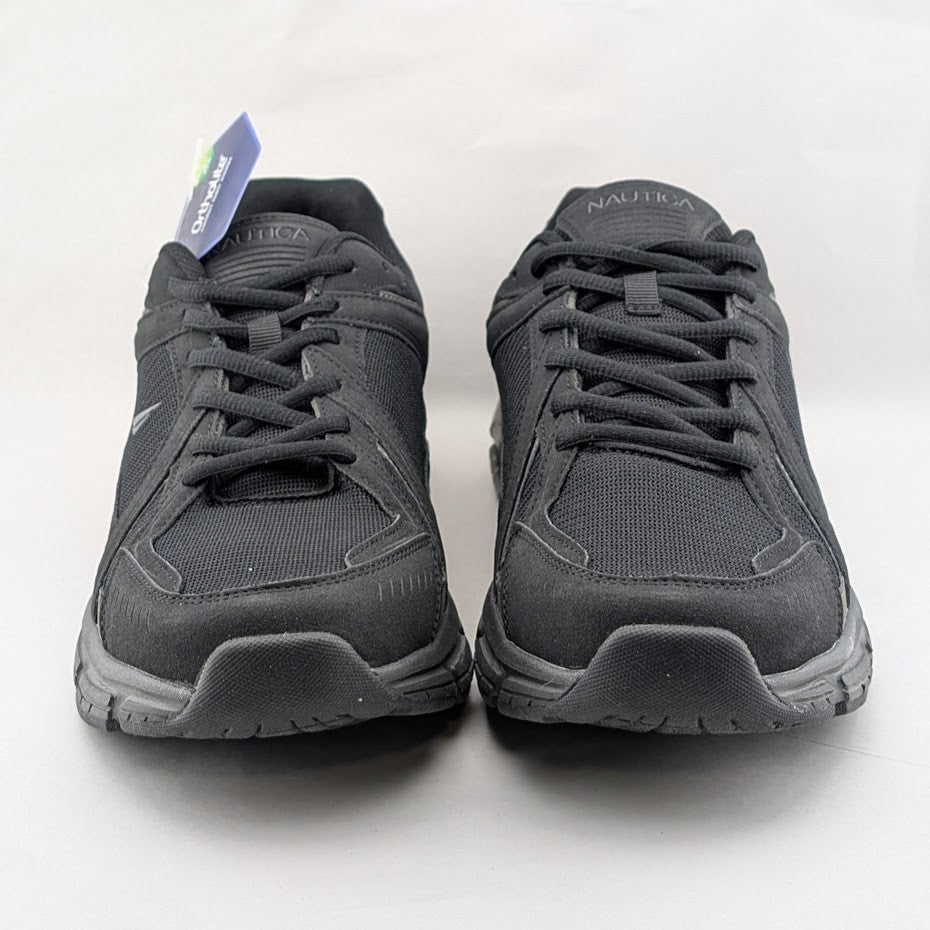 Nautica Decatur KM1621 Mens Size 12 Black Lifestyle Sneakers Shoes Ortholite Soc Nautica