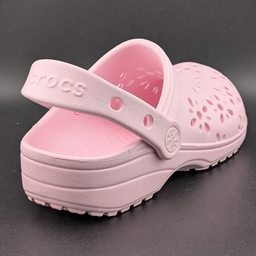 Crocs Big Kids 2Y Unisex Classic Floral Cut-Out Clogs NWB Crocs