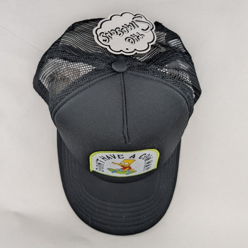 Bart Simpson ‘Don’t Have A Cow Man’ Baseball Cap SnapBack NWT Mad Engine 20th TV Mad Engine