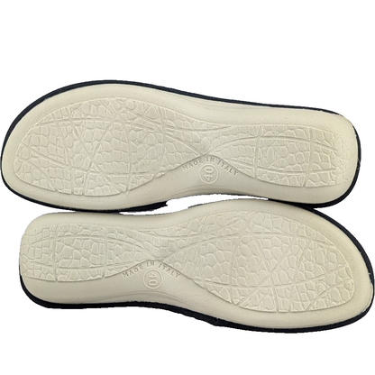 Flexus by Spring Step Hildy-B Women's Size 9 Slide Sandals Black NEW Flexus by Spring Step