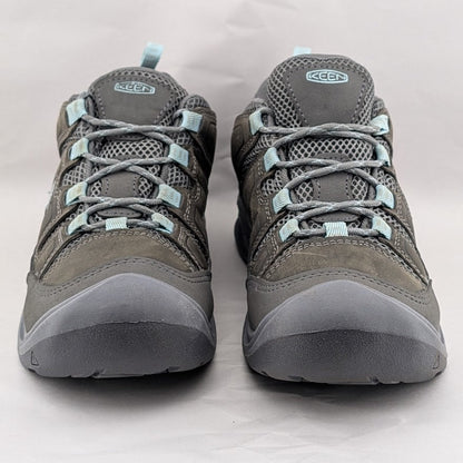 Keen Circadia Vent Low Hiking Shoes Grey Cloud Blue-Women Size 6.5-DISPLAY MODEL Keen