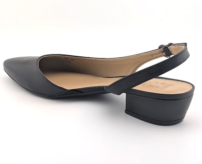 Naturalizer Womens Banks Black DOrsay Heels Shoes 11 Narrow (AA) SC2392 Naturalizer