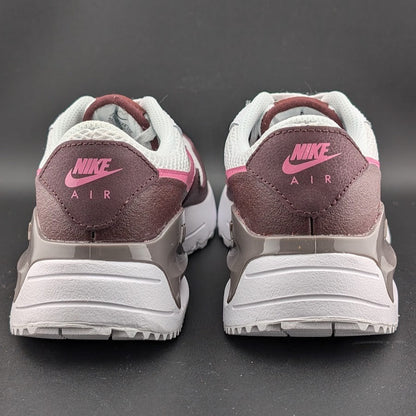 Nike Air Max System (GS) Kids 5Y / Women's 7 ~ White / Playful Pink Nike