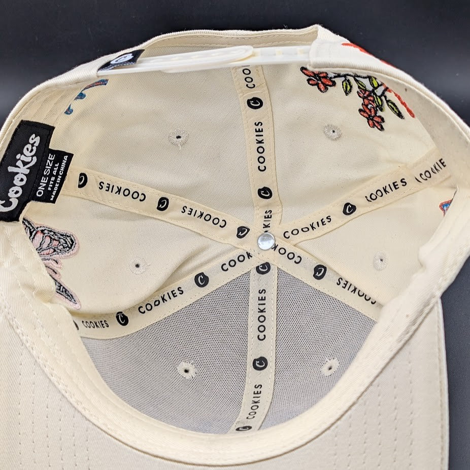 Cookies Brand Highest Of Highs Adjustable Snapback Hat Cap Natural FREE SHIP~NEW Cookies
