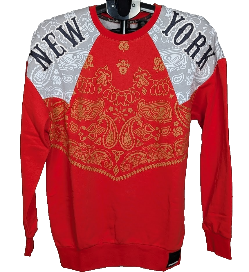 Plus Eighteen Sweatshirt~Jersey Size Large Relaxed Fit ~ New York 99 Plus Eighteen