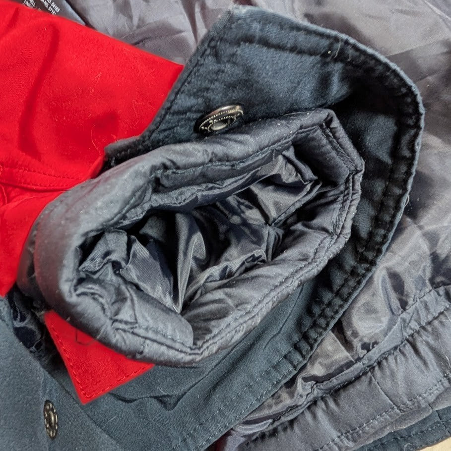 Club Room Men's 3-in-1 Hooded Jacket, Red  / Black, Size Large Club Room