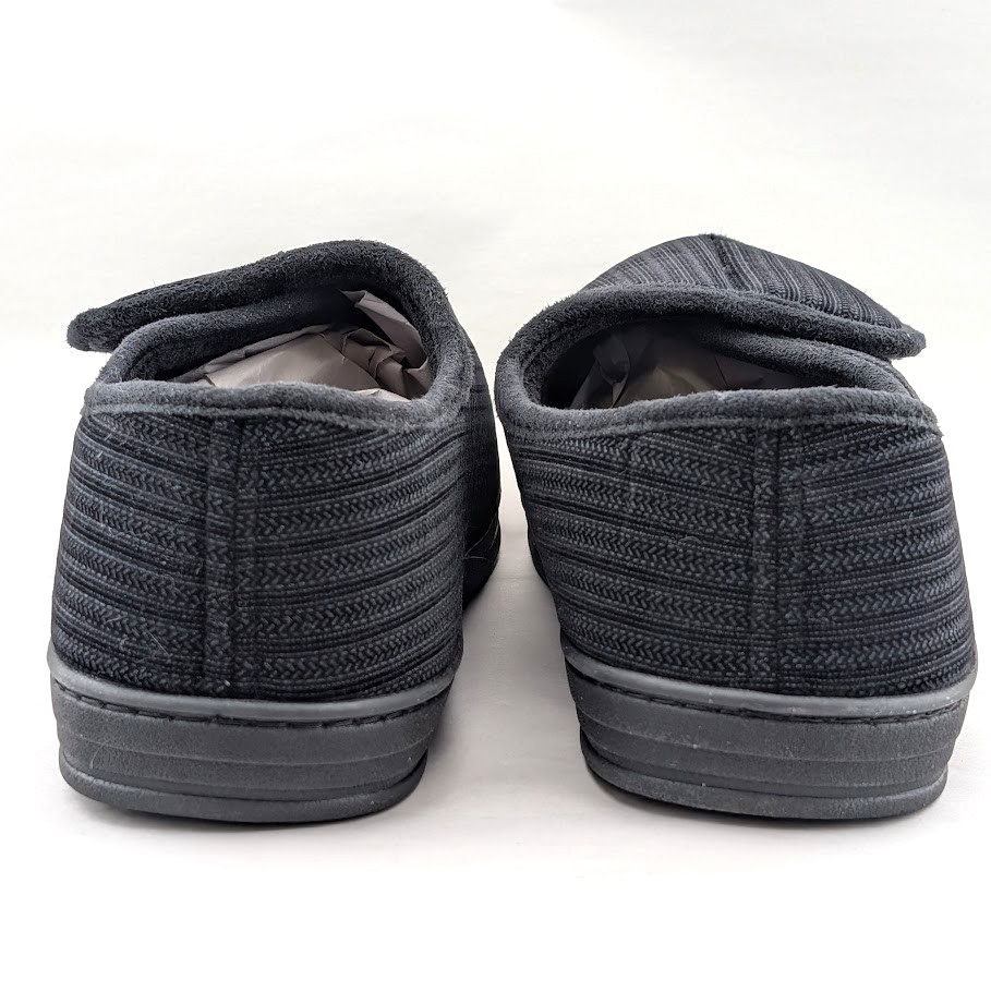 Mens Sz 11 Memory Foam Diabetic Slippers Comfy Warm Plush Fleece Arthritis Edema Longbay