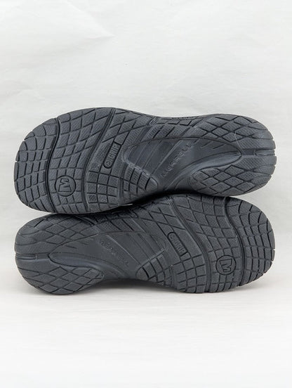 Merrell Encore Nova Black Leather Clogs Women’s 7.5  Slip-On Comfort Shoes Merrell