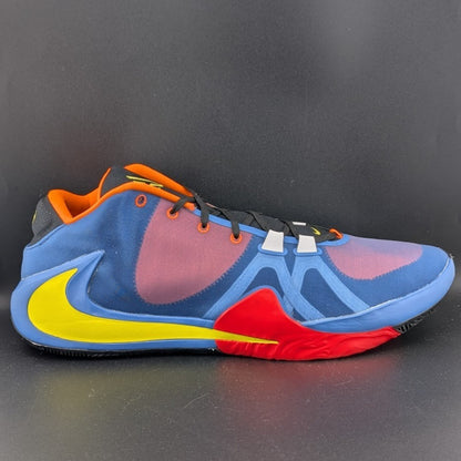 Nike Men's Size 18 Zoom Freak 1 Roots~CT8476-800 Multicolor Basketball Sneaker Nike