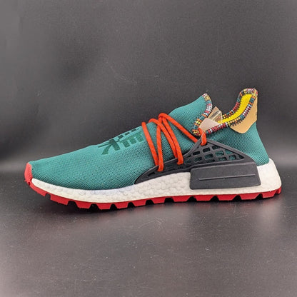 RARE** adidas x Pharrell Williams Solar HU NMD Green ~ EE7584 ~ Men's US 10.5 adidas