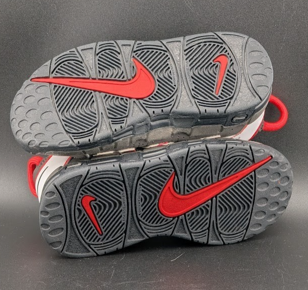 Nike Air More Uptempo Retro 10C GRAY/BLACK/WHITE/RED DH9722-200 Nike