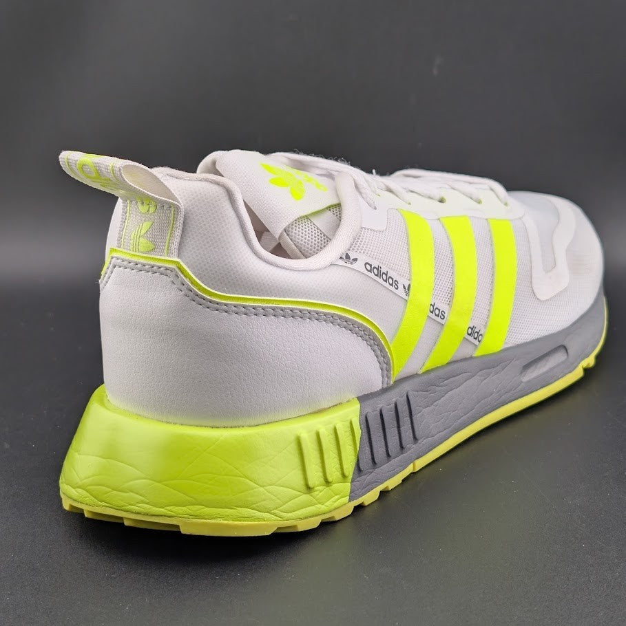 Men's adidas Size 9 Original Multix Athletic Shoe White /Yellow GZ3525 adidas